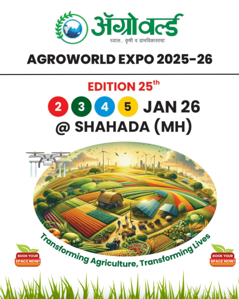 Agroworld Expo 2026 – Shahada (Maharashtra)